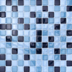 Mosaico Mezcla de Azules 31x31